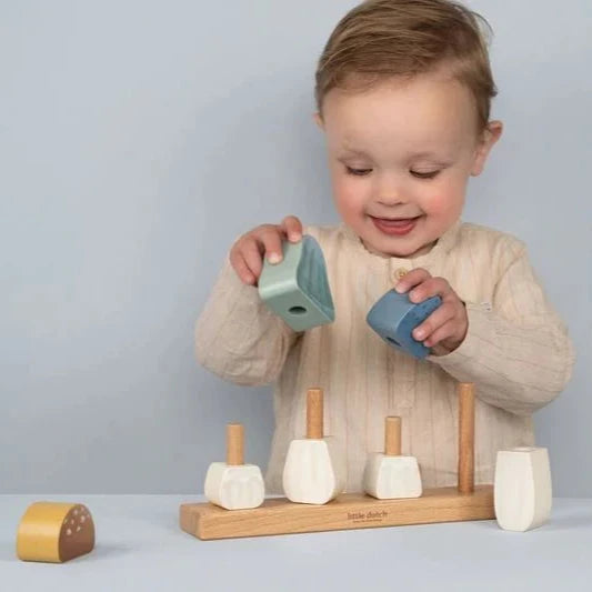wooden baby puzzle