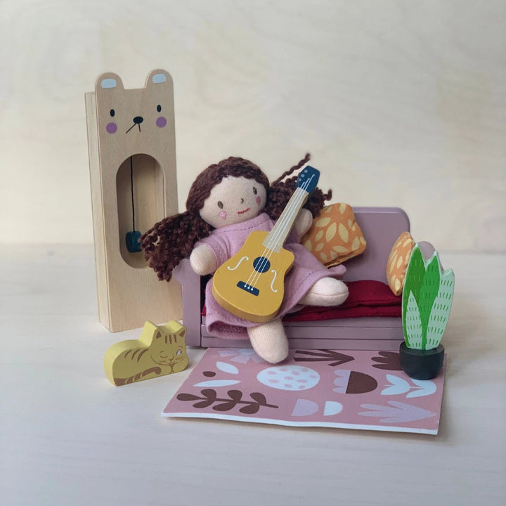 mini dolls in a box