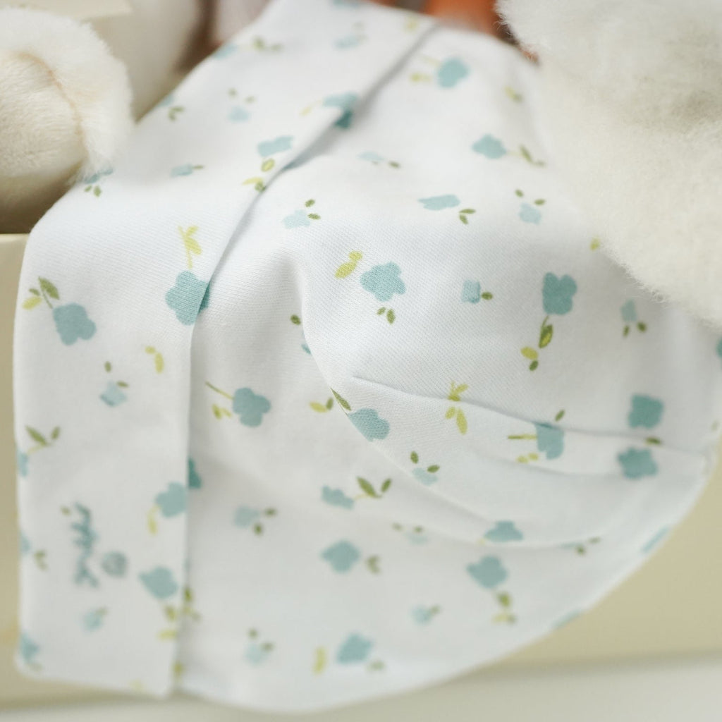 Luxury Newborn Baby Boy Gift Box, Marie-Chantal Idy Mouse, Luxury Hairbrush And Baby Clothing