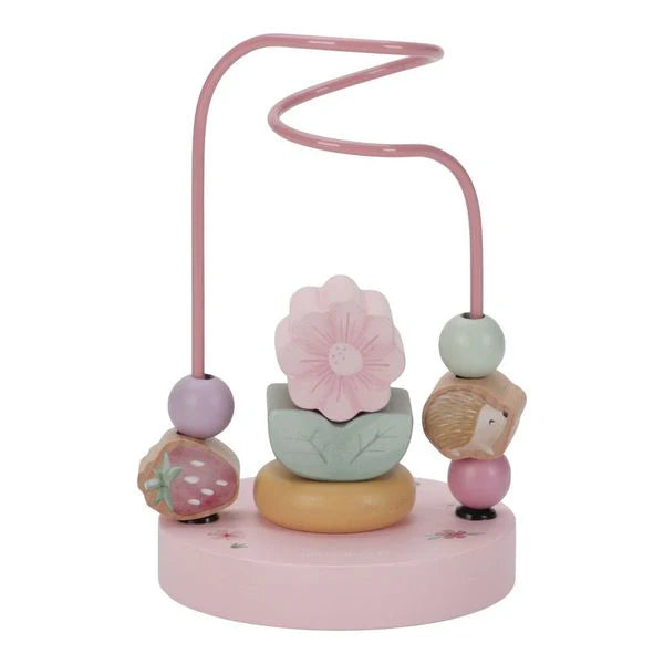 spital and stacking puzzle in pink