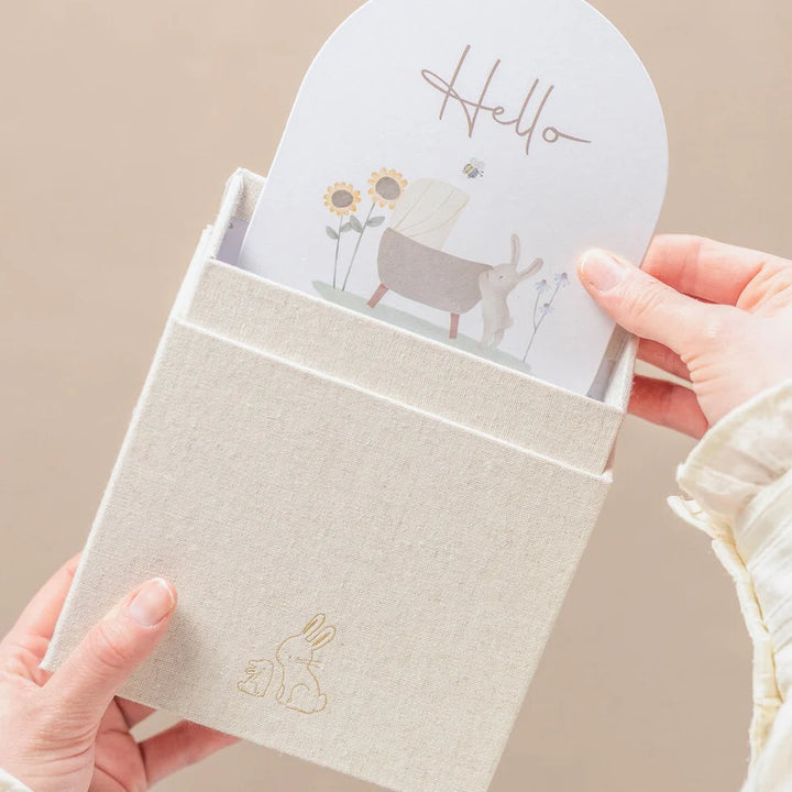 Luxury Baby Boy Hamper With Cashmere Cardigan And Cuddle+Kind