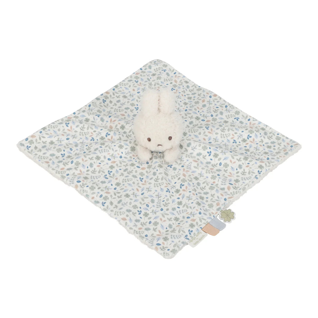 Miffy x Little Dutch Cuddle Cloth - Lucky Leaves