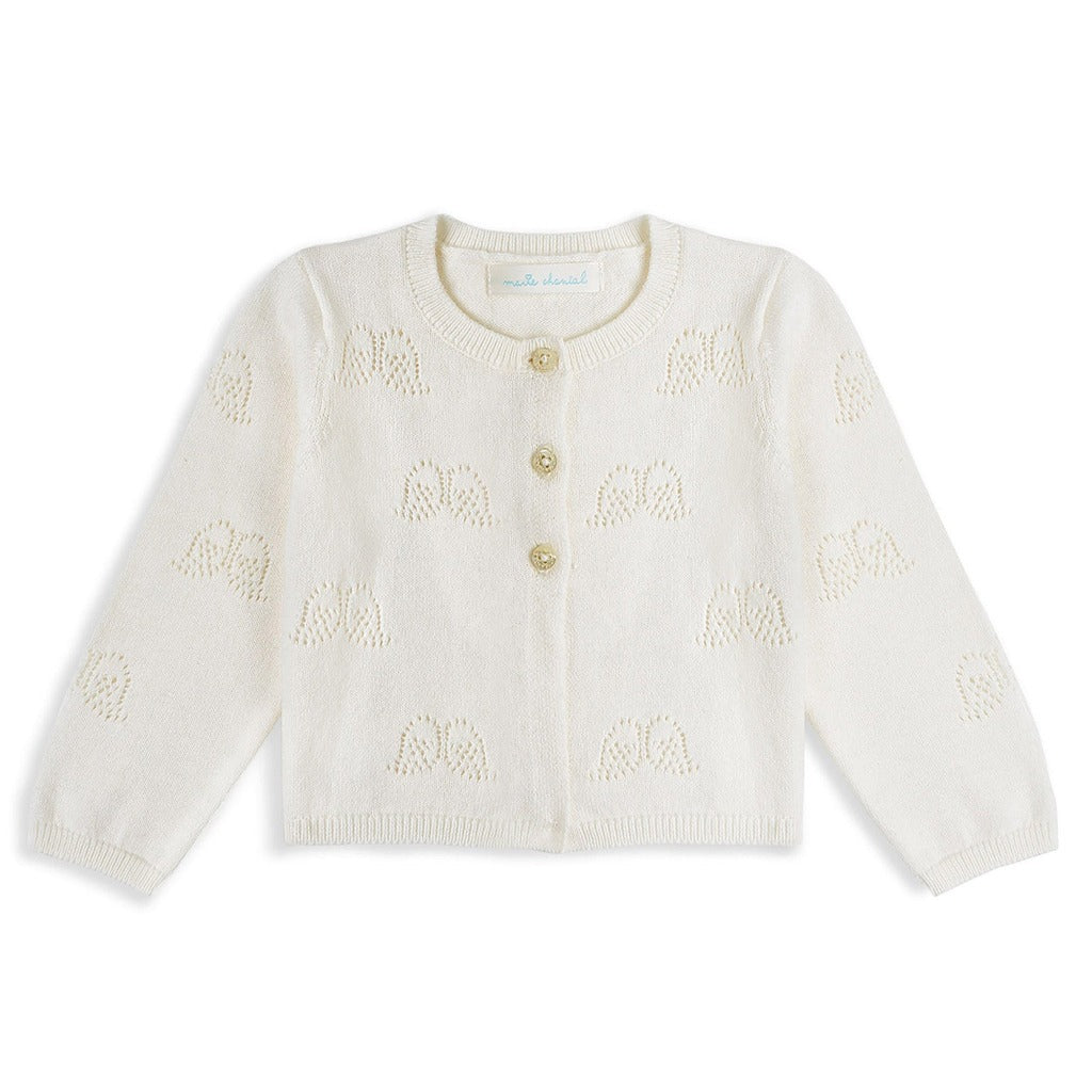 Ivory baby store cardigan