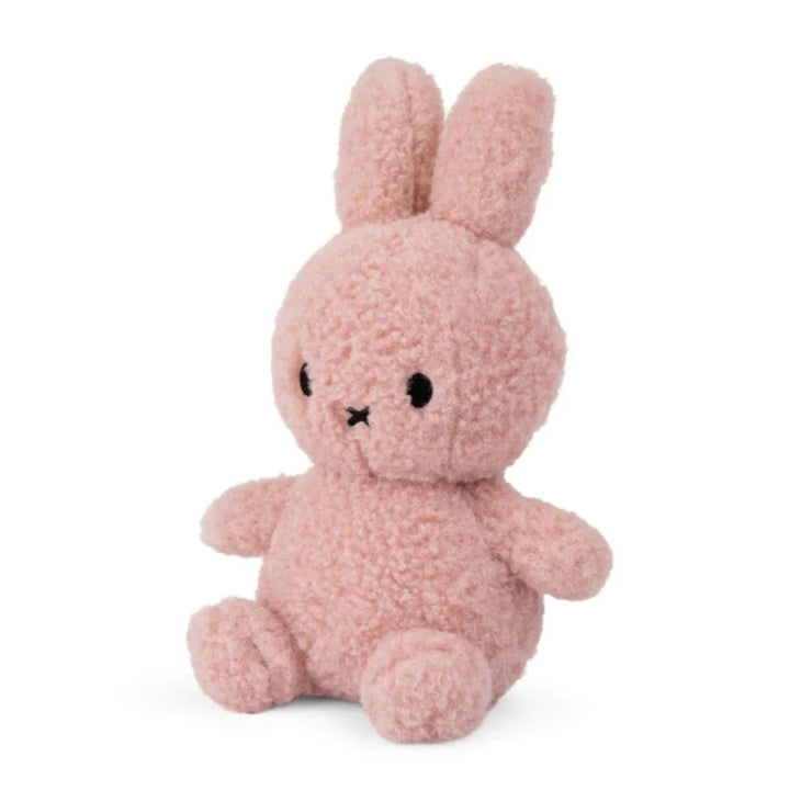Pink soft miffy toy made form 100% recycled materials
