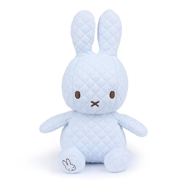 pale blue quilted miffy bonbon in a box