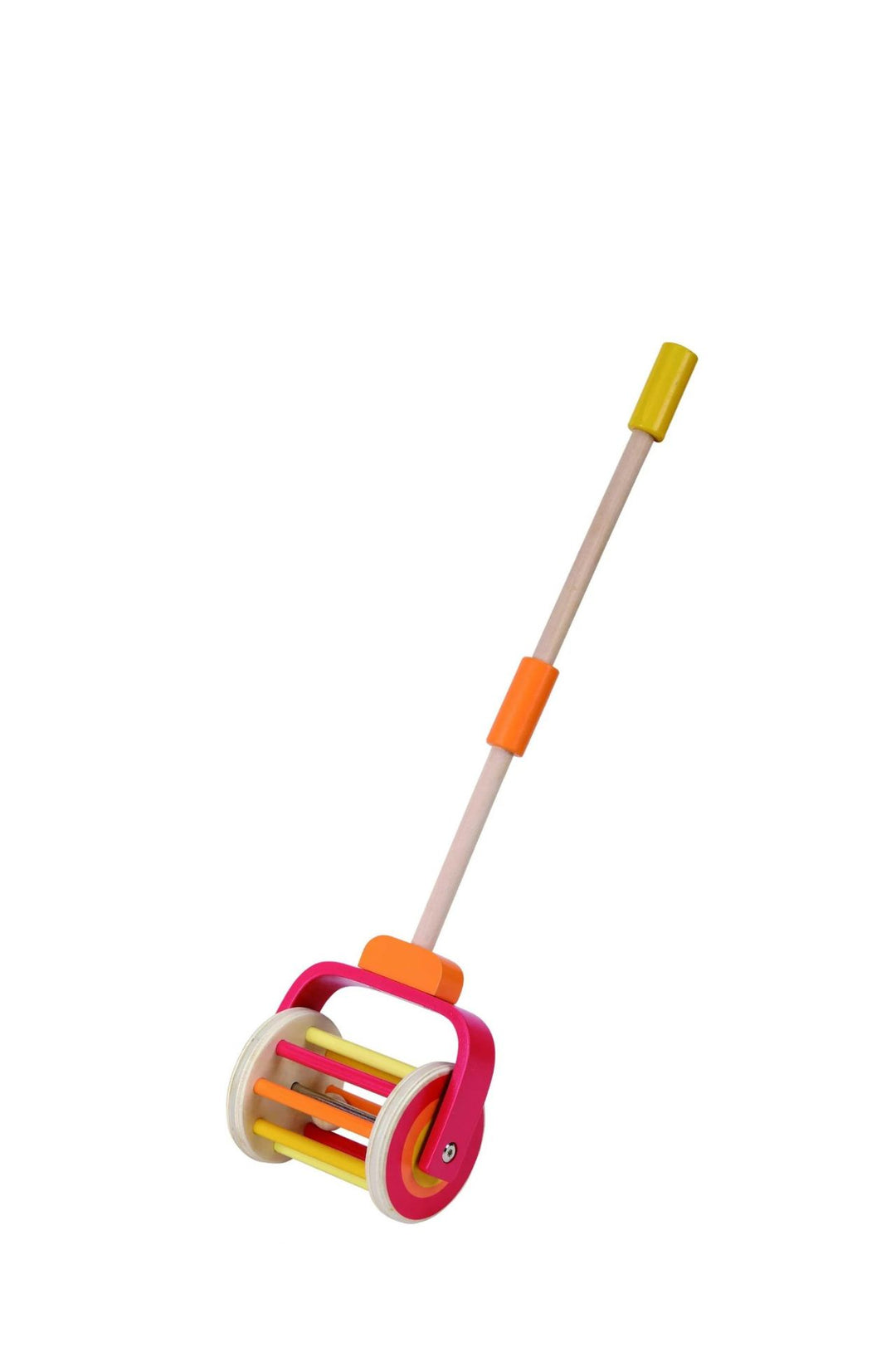 First Birthday Gifts Push Along Rattle In Wood