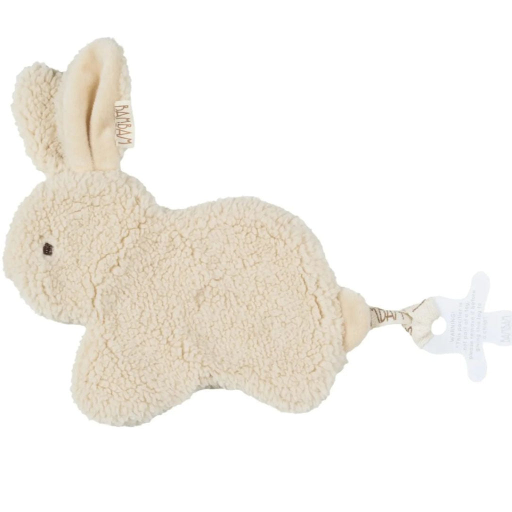 soft cuddle bunny in recycled teddy fleece
