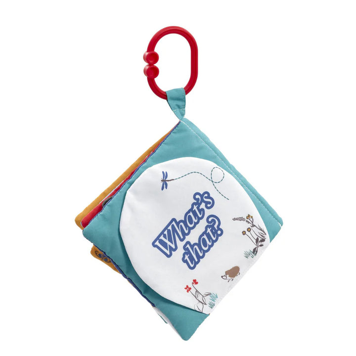 baby soft book 'we're going on a bear hunt' with clip