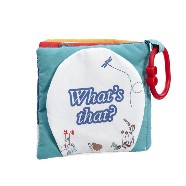 baby soft book 'we're going on a bear hunt' with clip