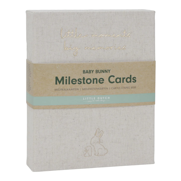 Little dutch bunny milestone cards in a box