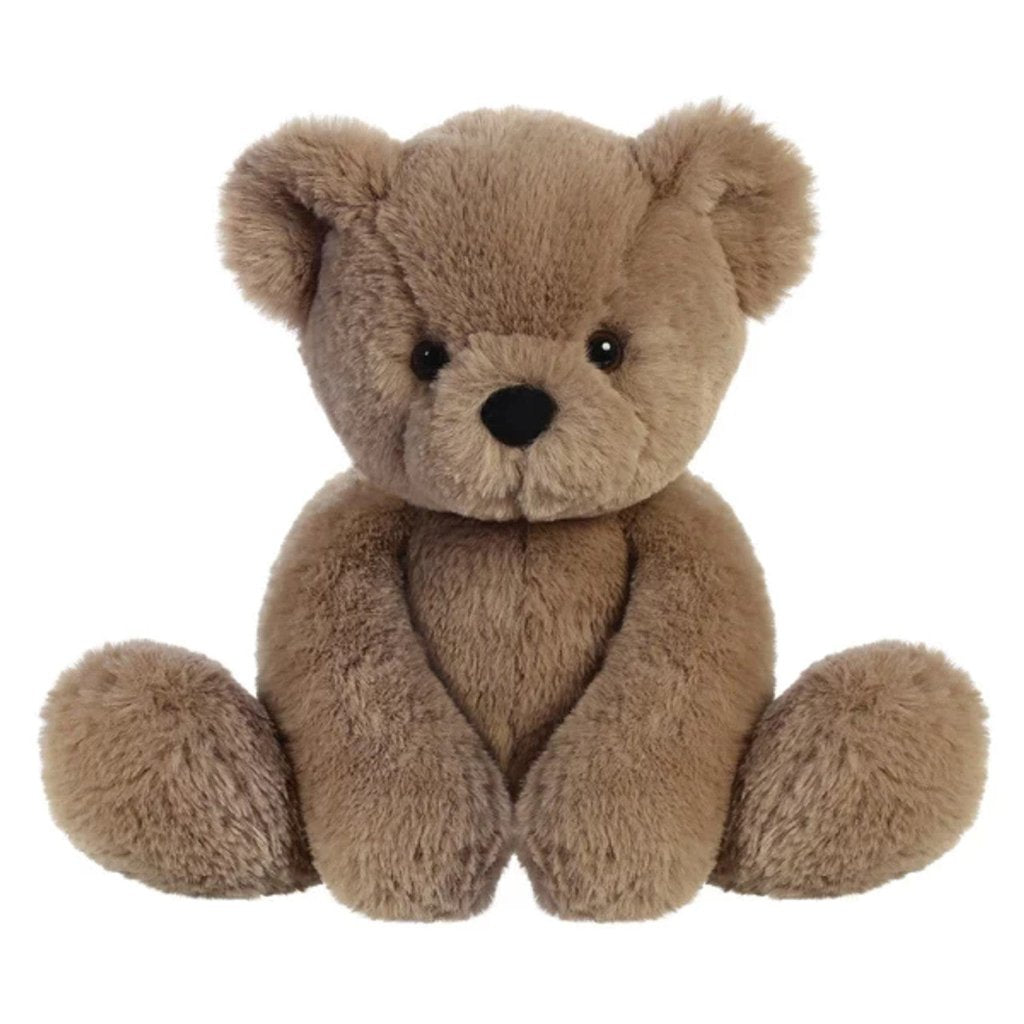 Avery Bear Taupe, Baby's First Teddy Bear – Roo And Little Boo