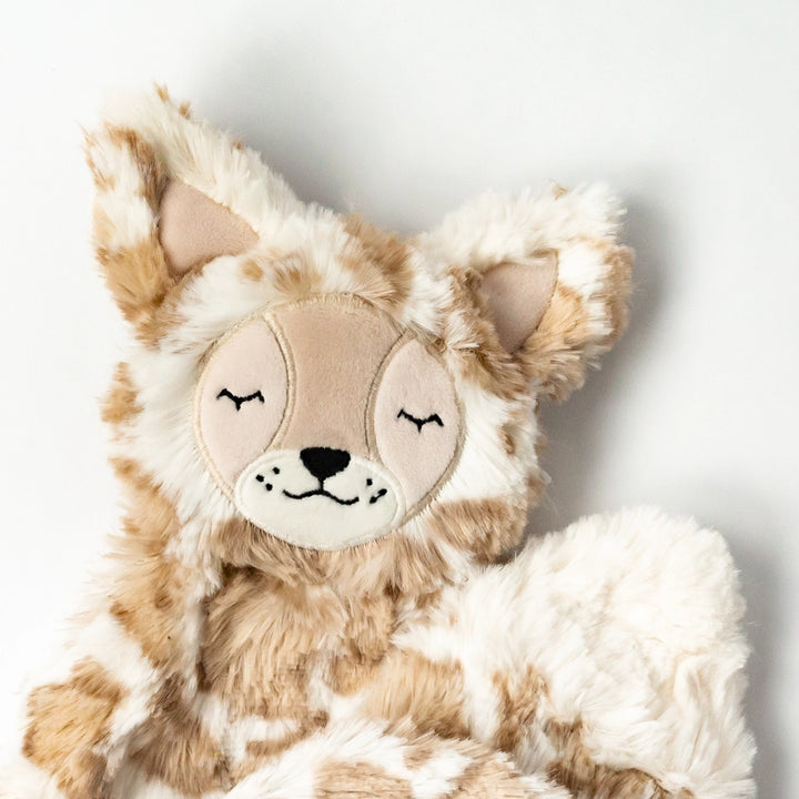 Lynx's Self Expression Plush Snuggler Set  includes 2 emotional learning books