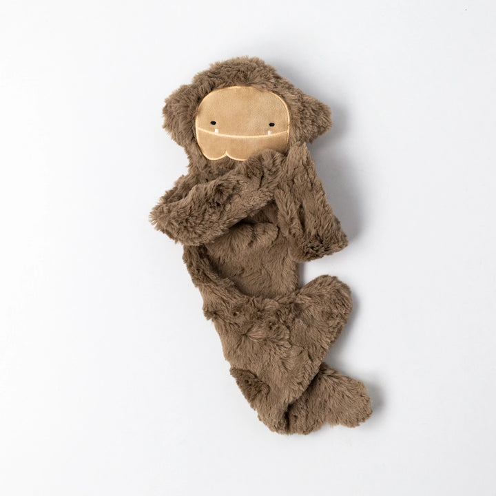Bigfoot comforter with two books to help with feelings