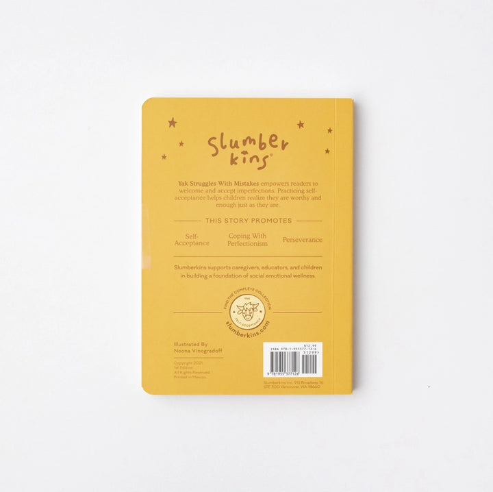 yak snuggler and two emotion books