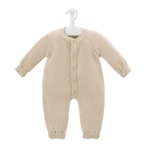 luxury baby girl hamper basket with taupe knitted romper with scalloped edges, cream cellular bamboo and cotton blanket, taupe and dusty pink flopsy bunny comforter , perter rabbit plush slippers , organic baby bubble bath