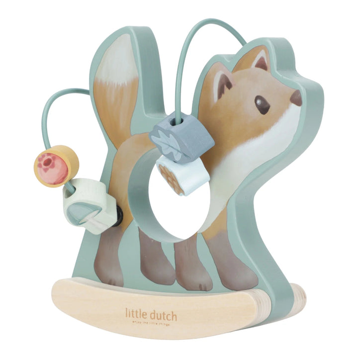 Little dutch wooden shape sorter fox toy