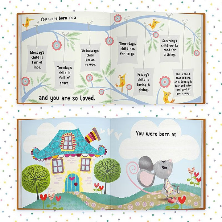 The Day You Were Born In November, Baby Gift Book