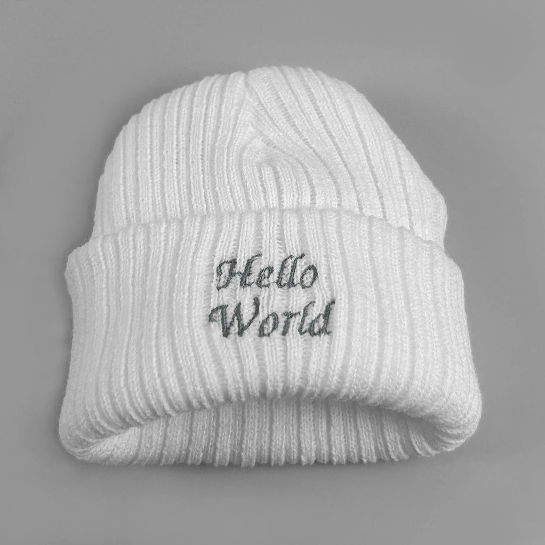 Baby Announcement Beanie Hat