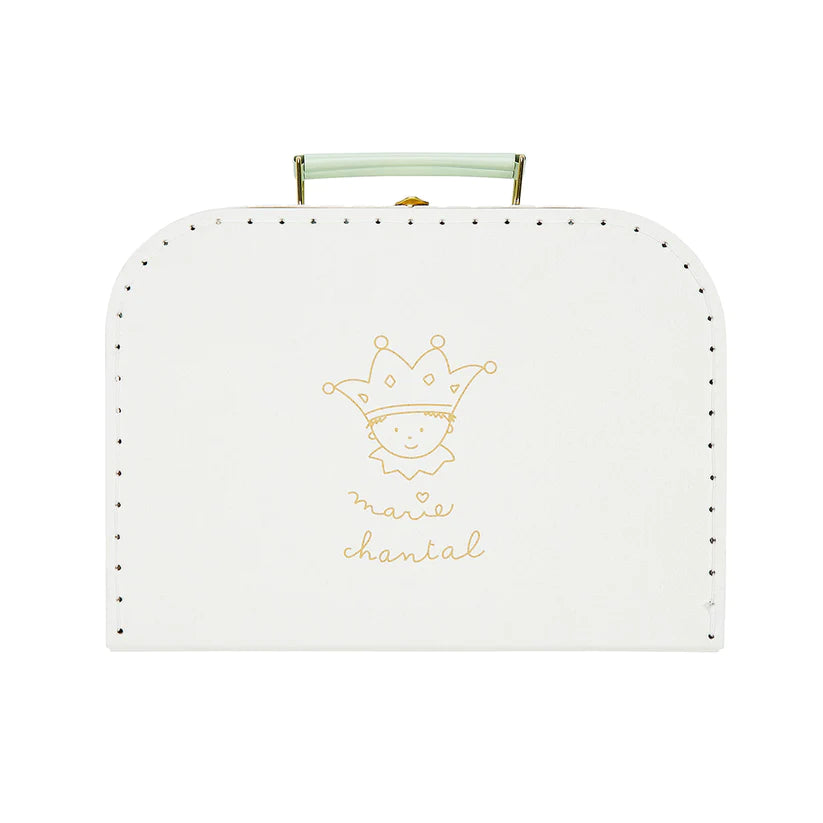 green Marie Chantal suitcase