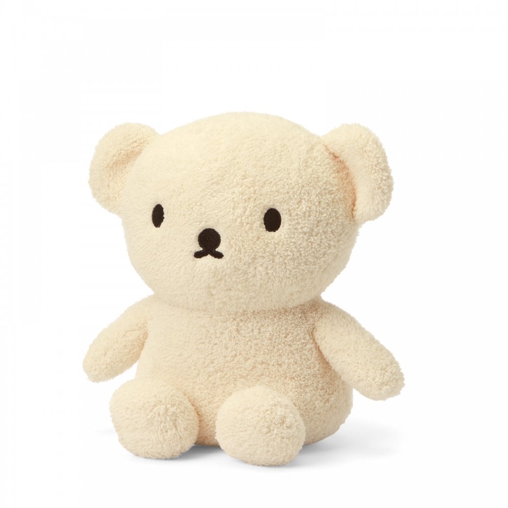 Boris Bear Miffy Friend in soft cream terry towelling