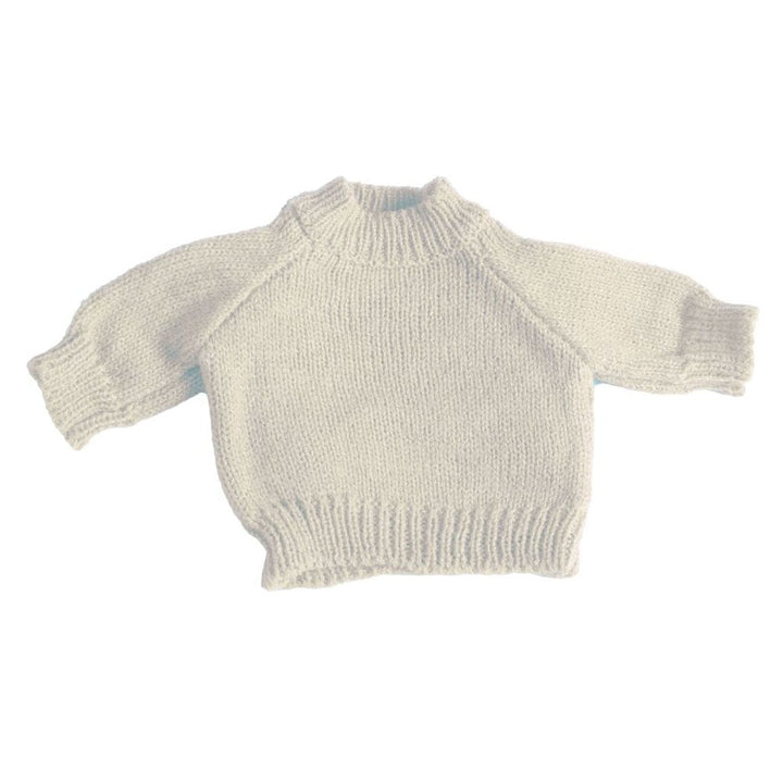 Teddy Jumper In Pink Or Cream