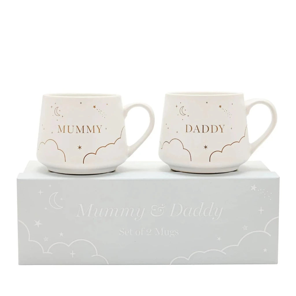 New Parents Mummy And Daddy Mugs, Baby Shower Gift – Roo And