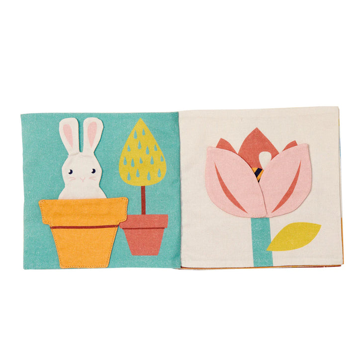 My garden soft activity baby book