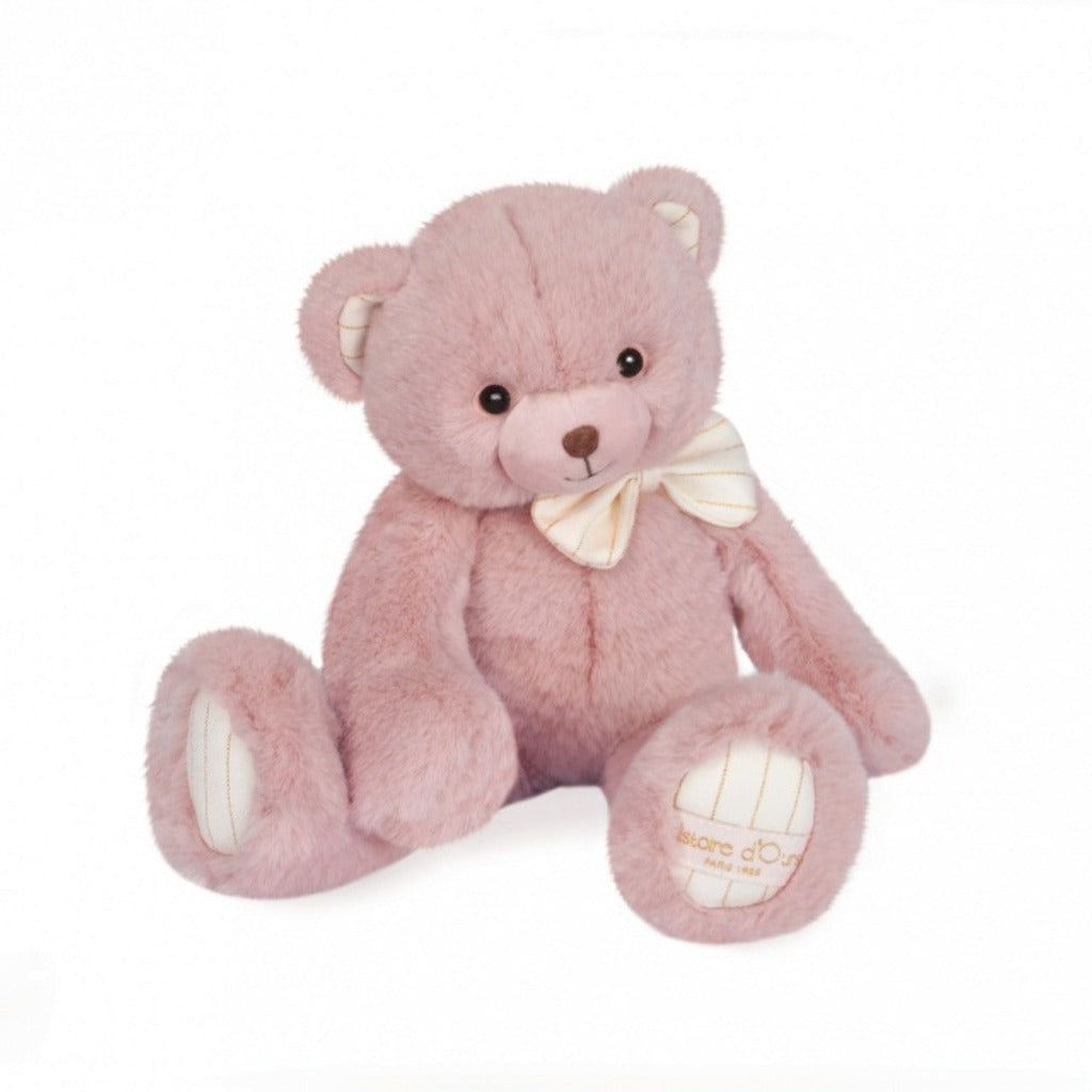 rose pink soft luxury teddy in a box