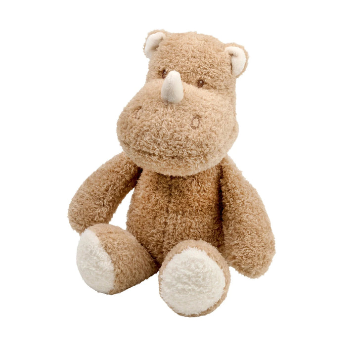 soft cuddly caramel hippo