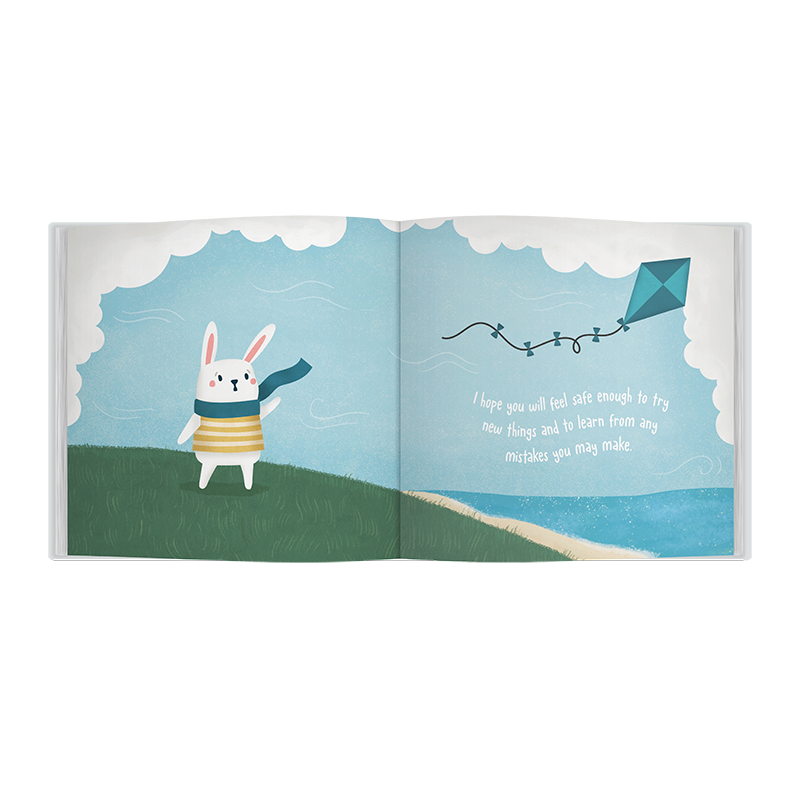 Hopes & Wishes For You Book, Baby or Toddler Book, Christening Gift