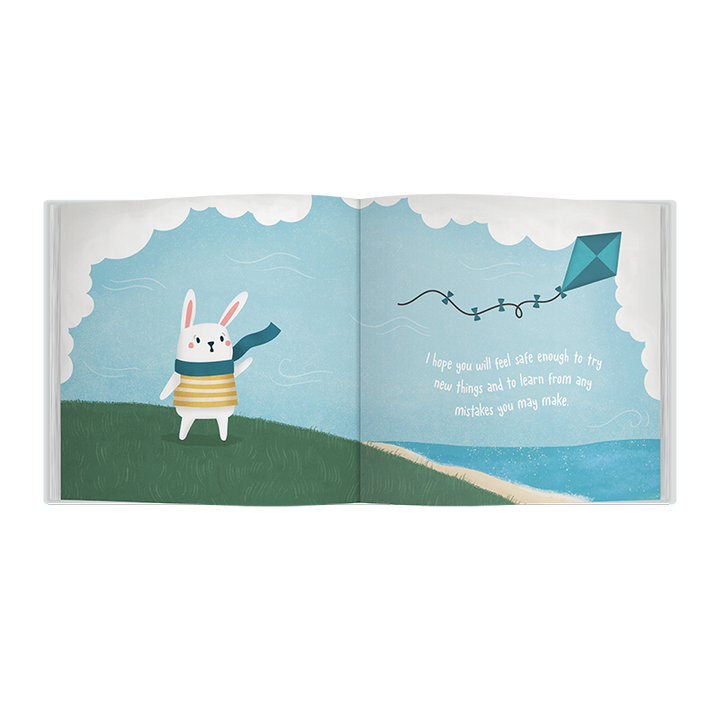 Hopes & Wishes For You Book, Baby or Toddler Book, Christening Gift