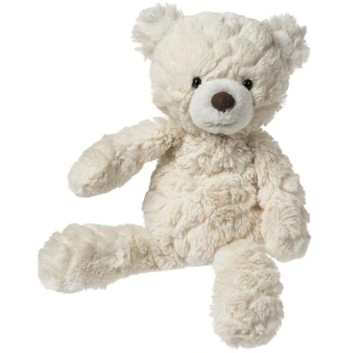 White teddy top bear small