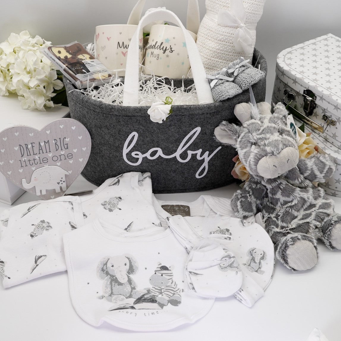 Newborn Baby Shower Gift Box | Baby Girl Gift Hamper – Beads & Bubs