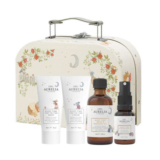 Little Aurelia Suitcase with baby toiletries