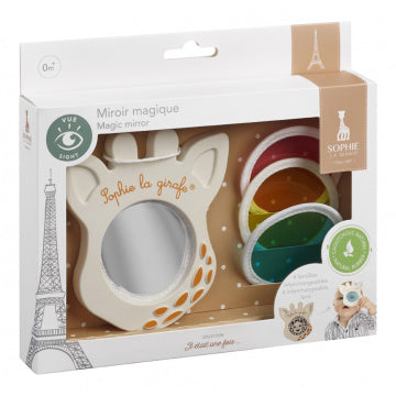 sophie la giraffe baby gift set with coloured filter 