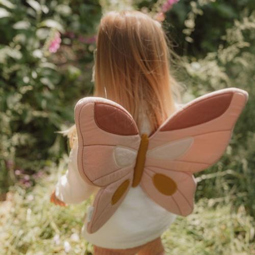 pink fairy wings and wand set