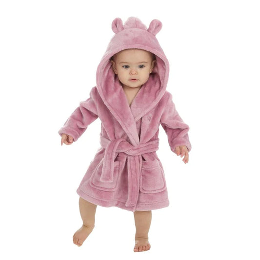 Baby housecoat 2025 and slippers