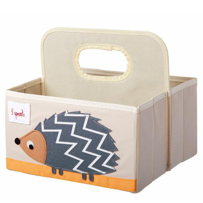 hedgehog nappy caddy