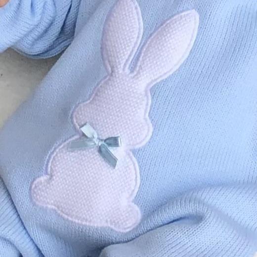 Baby Bunny Knit Outfit By Dandelion