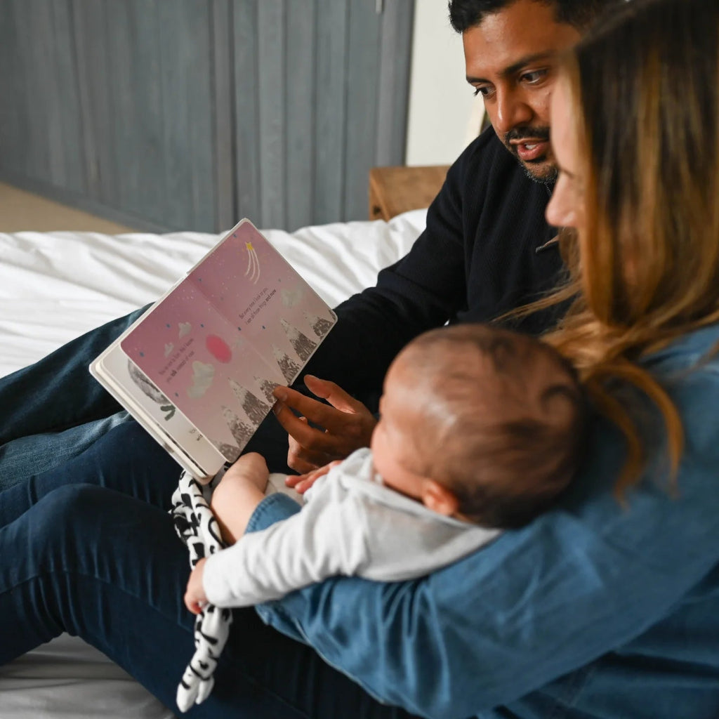 black and white baby board book