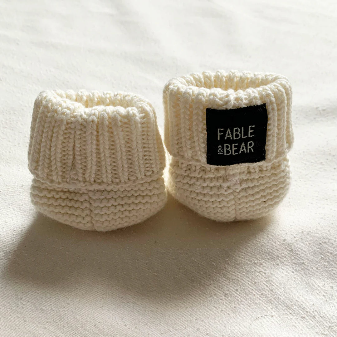 Fable & Bear Organic Cotton Booties