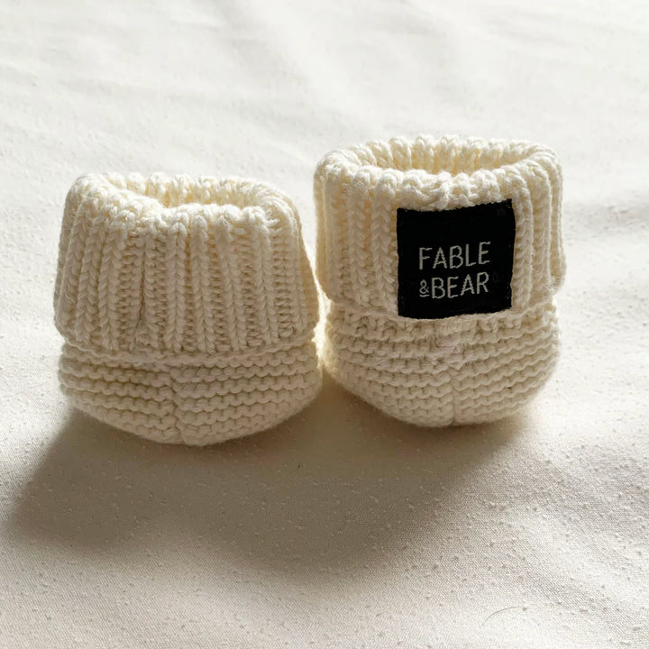 Fable & Bear Organic Cotton Booties