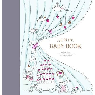 Le Petit Baby Book, whoite luxury baby journal 