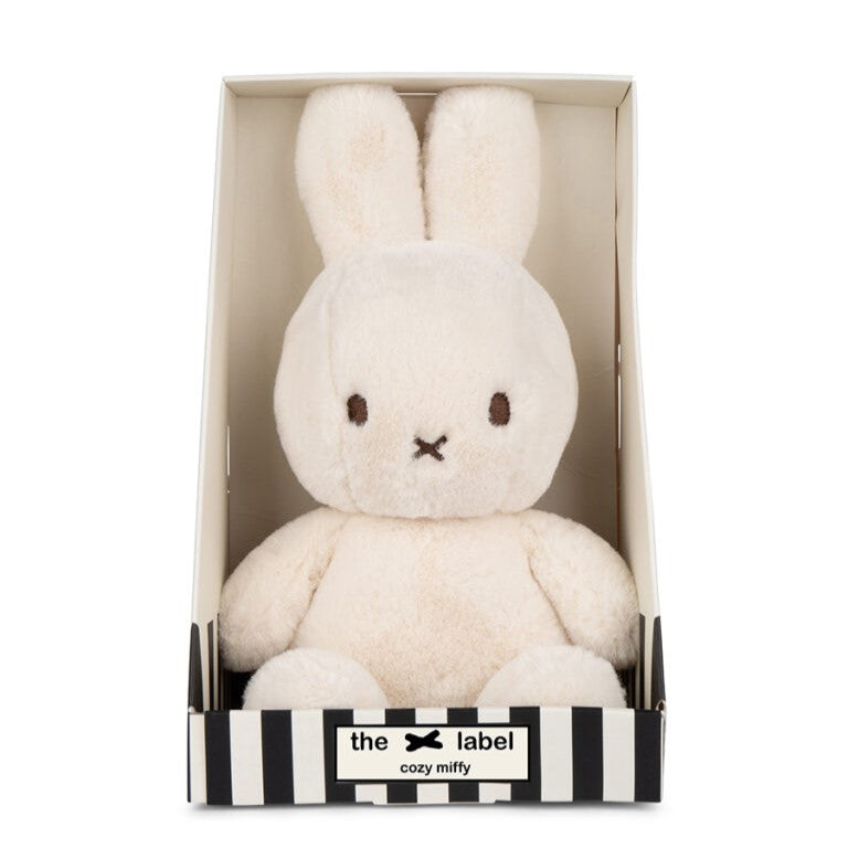 Cream soft miffy rabbit in a box