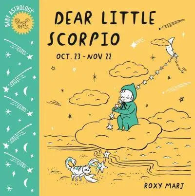 Dear scorpio baby hardback book