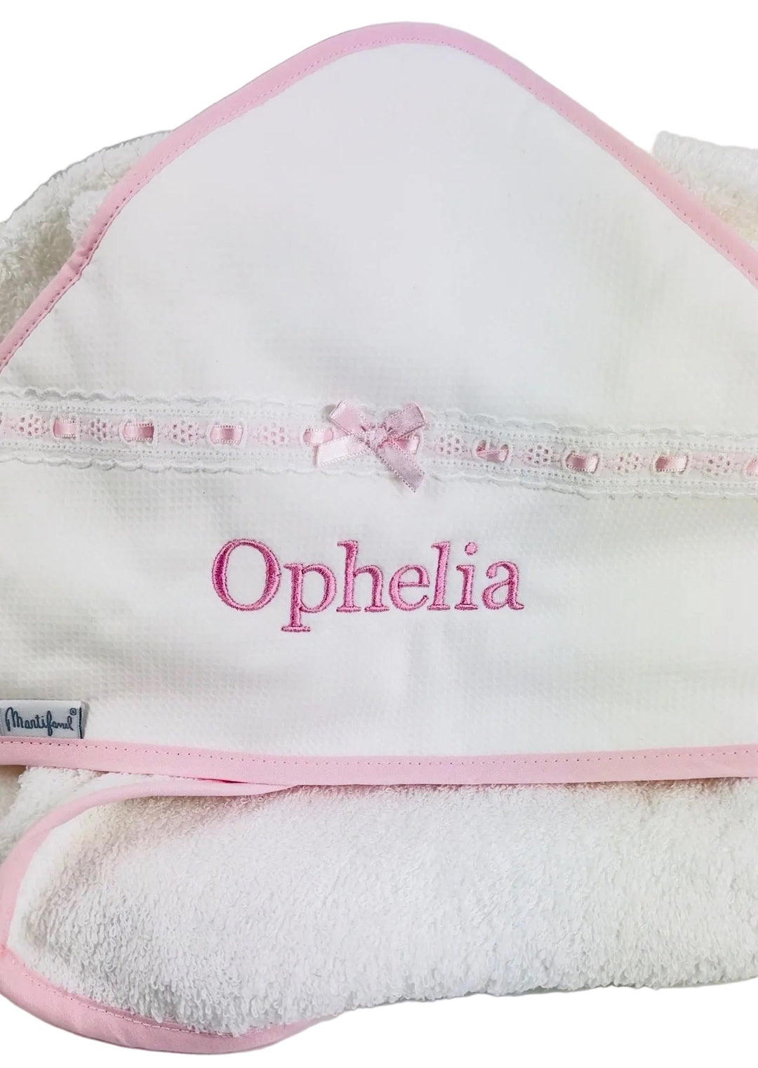 Luxury Baby Hooded Towel, Personalised Baby Gift
