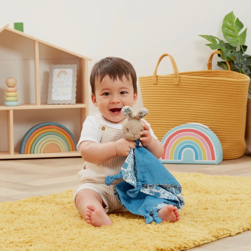 Muslin Baby Comforter Peter Rabbit