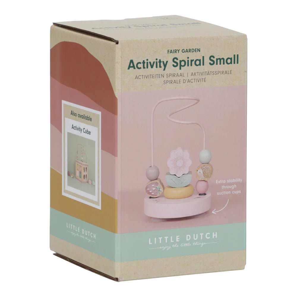 spital and stacking puzzle in pink 