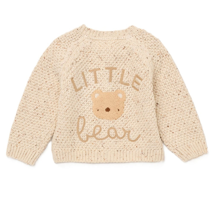 New Mum Gift, Teddy Bear Baby Hamper, Baby Cardigan With Teddy Embroidered