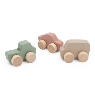 Wooden Cars Gift Boxed Set Of Three